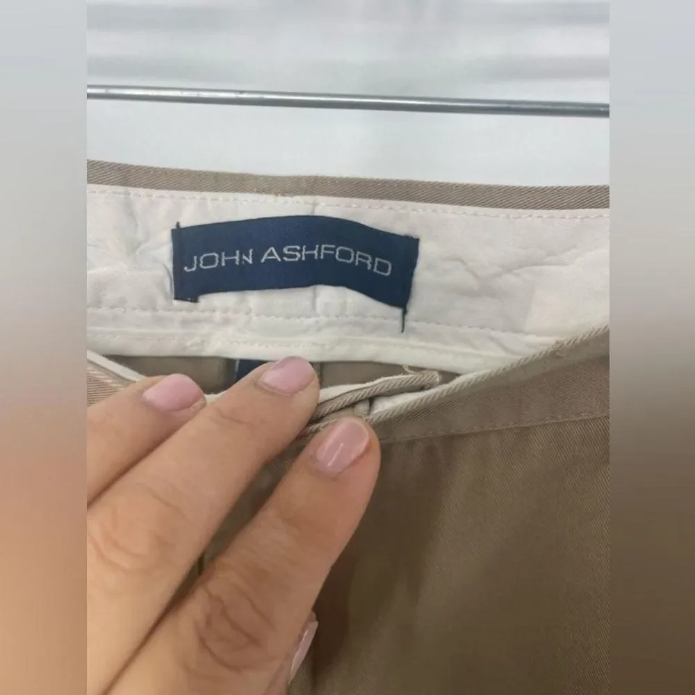 John ashford khaki men's pants size 36x‎ 32 tan color